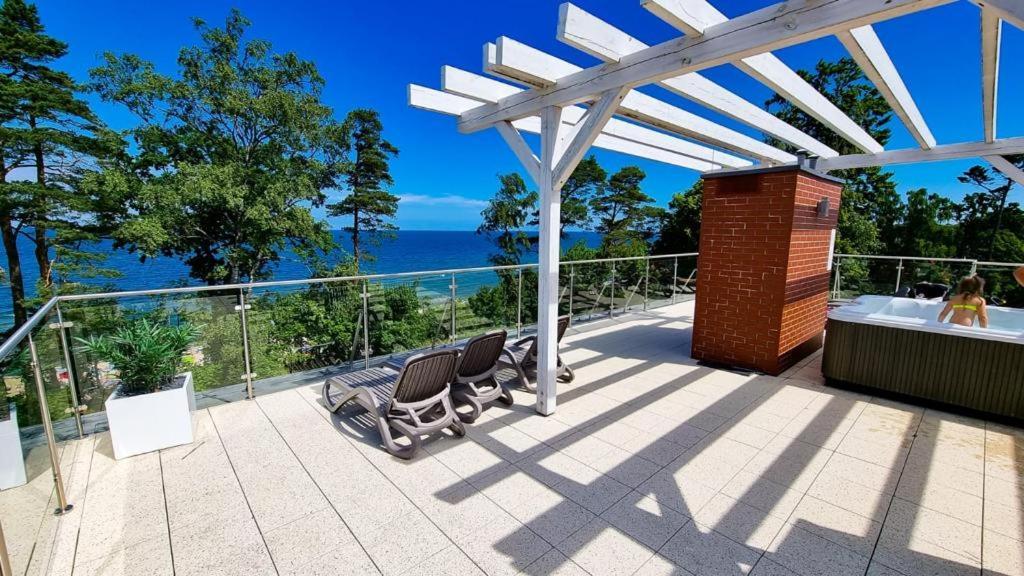 Apartament Rewal Klifowa Morska 3 Z Basenem Exteriér fotografie